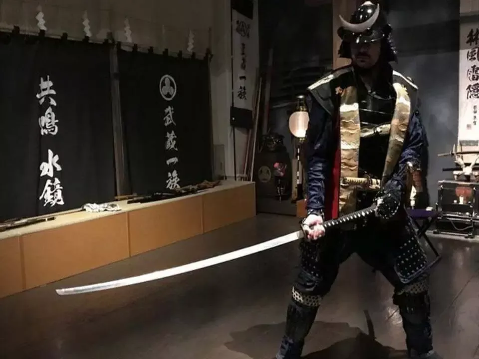 armor rental with a ninja